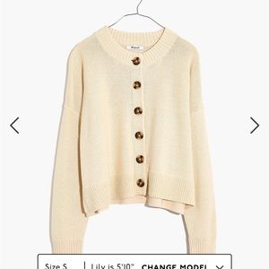 Madewell Broadway Cardigan Sweater S